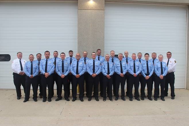 Blue Earth Fire Department Members